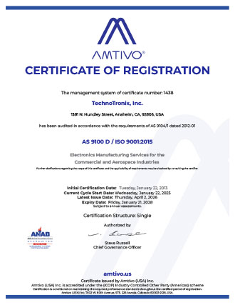 ISO 9001:2015 Certificate