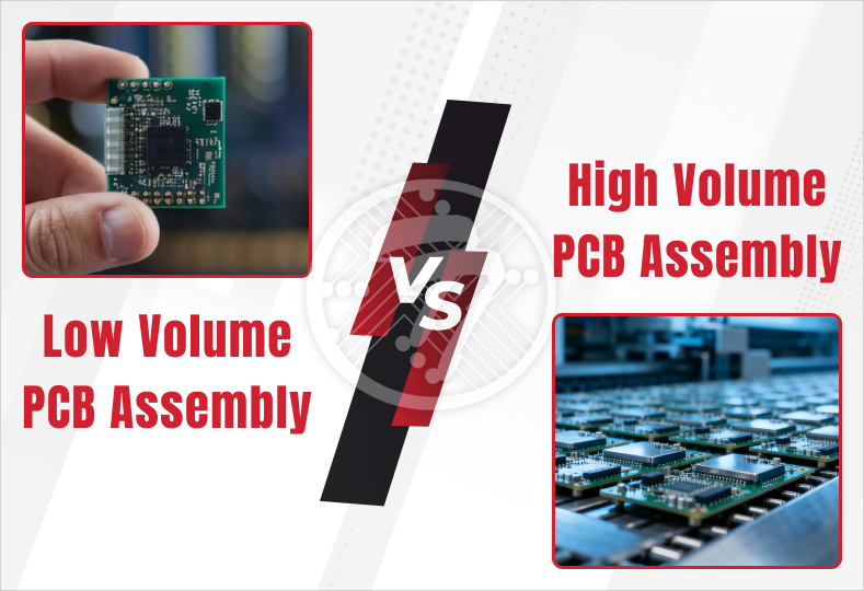 Low Volume vs High Volume PCB Assembly: Which is right for your product?